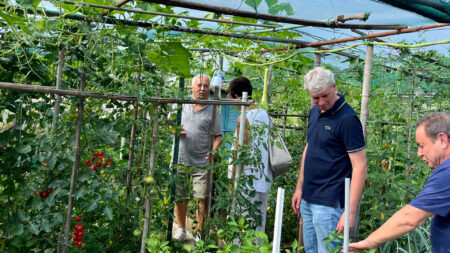 Varese: Visita negli Orti Urbani di Bizzozero