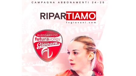 Volley: “RiparTIAMO”, Futura Giovani apre gli abbonamenti