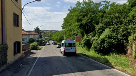 Induno: Asfaltature in via Jamoretti, traffico in tilt