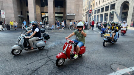 Varese: Alpini, che motoadunata! In 450 alla partenza