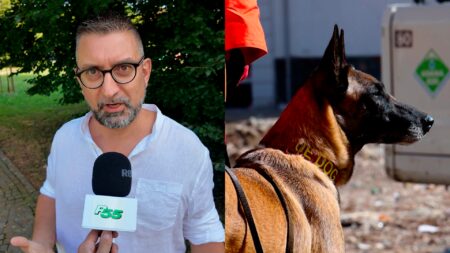 Cantello: “Il mio documentario con i cani sotto le macerie”