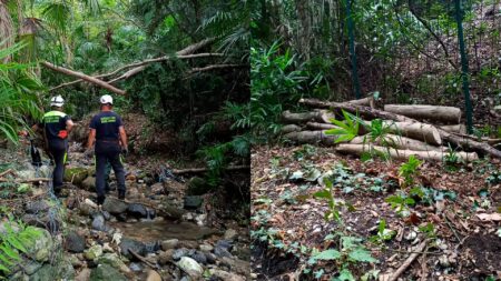 Viggiù: Protezione civile al lavoro contro il dissesto