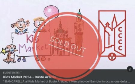 Busto: Kids market da record: oltre 60 bancarelle