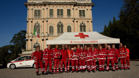 Varese: 200 in sella per il MotoGiro della Croce Rossa
