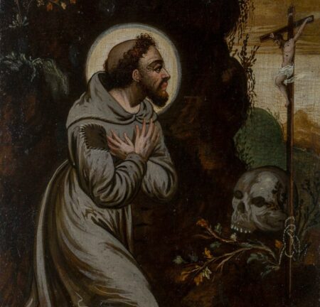 Castiglione: Dialogo dipinto tra Francesco e Cateriana