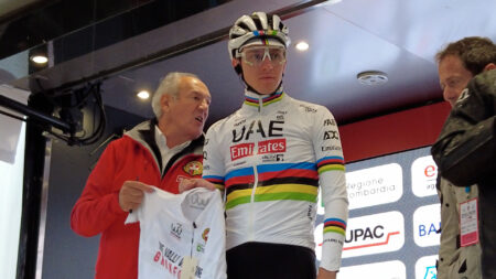 Ciclismo: Tre Valli con maglia iridata, ma poco pubblico