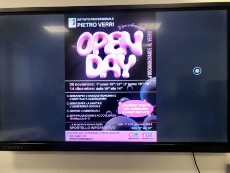 Busto: L’Ipc Verri riparte dall’Open Day