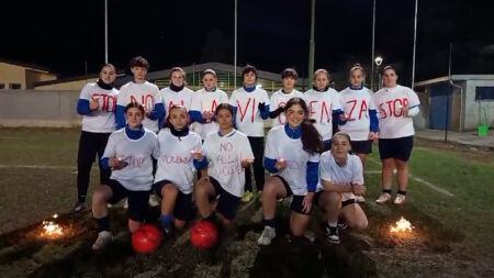 Origgio: Violenza contro le donne, un calcio dall’Airoldi