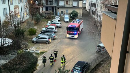 Varese: Allarme fuga di gas in via Santa Maddalena