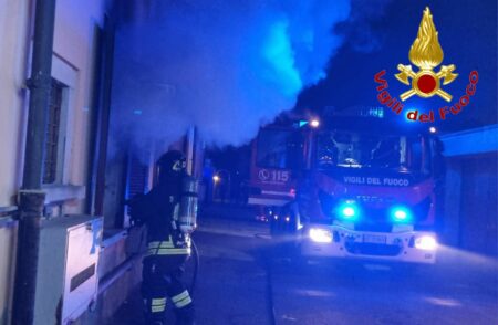 Varesotto: Serata di fuoco a Olgiate e Cittiglio