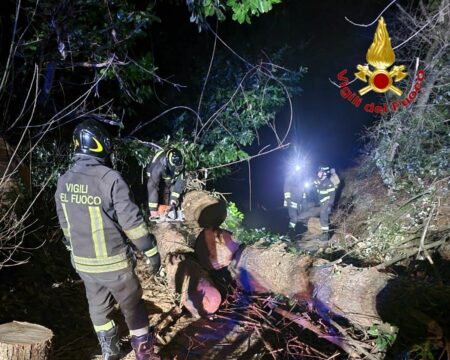 Varesotto: Vento forte, decine di interventi