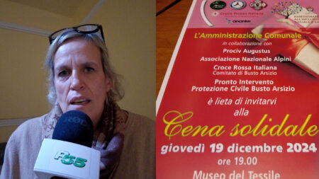 Busto: Reguzzoni, “Cena solidale, mettiamoci al servizio”