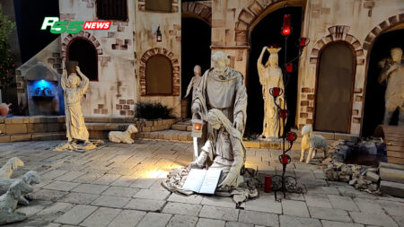 Busto A.: A S. Michele il Presepe della "Preghiera"