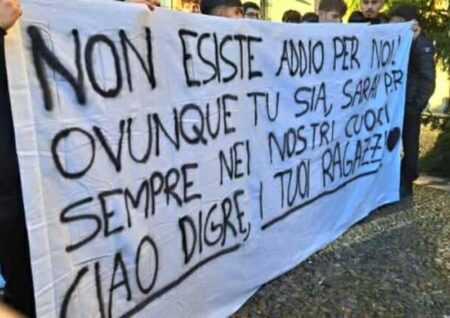 Cassano: Ultimo saluto a Davide, “Sempre nei nostri cuori”