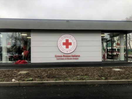 Busto: Merenda con Babbo Natale in Croce Rossa