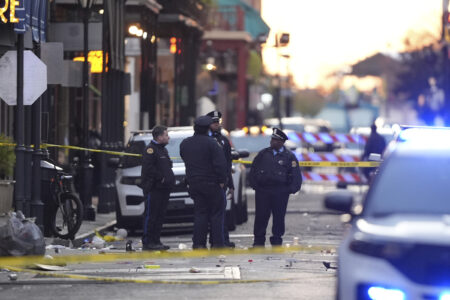New Orleans: Auto sulla folla, 10 morti