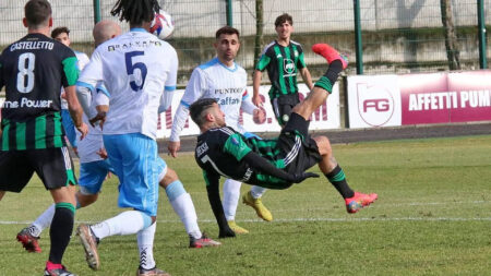 Calcio: Il palo blocca la Castellanzese contro il Vigasio