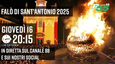 Varese: Falò di Sant'Antonio in diretta su Rete55