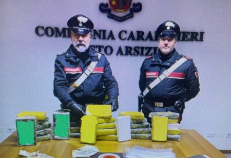 Busto: 34,5 kg di cocaina, arrestato 28enne
