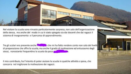 Bisuschio: ISIS Valceresio, donazione anonima di 5 mila euro