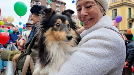 Varese: Sant’Antonio agli animali e ai palloncini di pace
