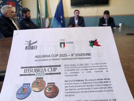 Sport: Taekwondo, decima edizione dell’Insubria Cup