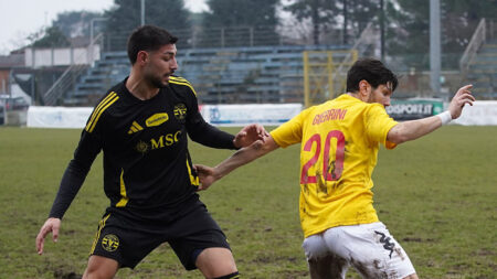 Calcio: Una Varesina corsara sbanca Sant’Angelo Lodigiano
