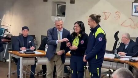 Cassano: Nuovo mezzo alla Prociv, “Un giorno memorabile”