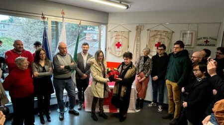 Gallarate: Un defibrillatore alla CRI in ricordo di Andrea