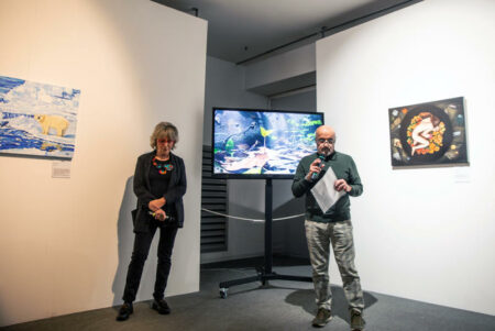 Milano: Le opere di “Scossa” conquistano Palazzo Lombardi