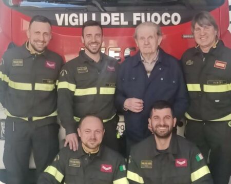 Busto: Adriano ringrazia i suoi soccorritori