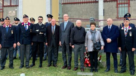 Gallarate: Omaggio a Di Puppo, presente il collega Vizzetti