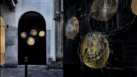 Monza: LeoGallery trasforma un atto vandalico in arte