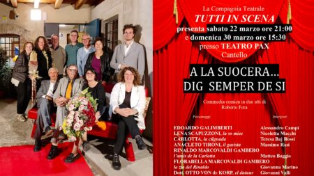 Cantello: “Tutti in Scena”, il dialetto torna a teatro
