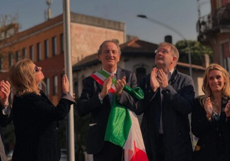 Busto: Inaugurato Largo Sergio Ramelli