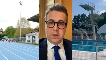 Gallarate: Debutta la pista atletica. “Avanti con la piscina"
