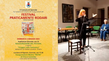 Gavirate: Rodari, Colombo legge la Grammatica della Fantasia