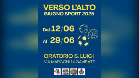 Gavirate: Giugno Sport torna per puntare “verso l’alto”