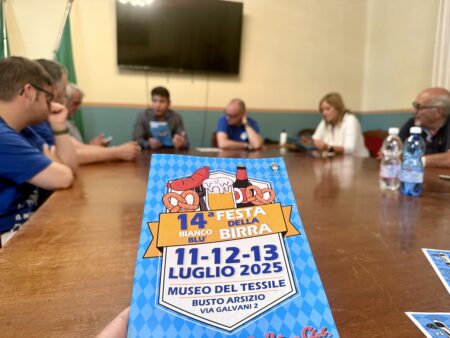 Busto: Quattordicesima Festa della birra biancoblu