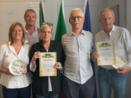 Busto: Bambini ucraini ad Alassio, il grazie di Kiev