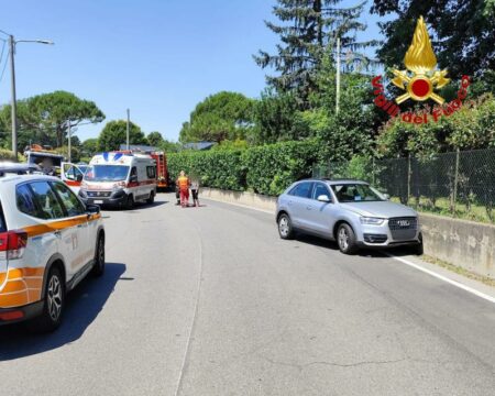 Varese: Auto contro muro, gravissimo uomo di 84 anni