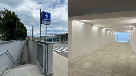 Varese: Stazione-Kennedy, aperto il nuovo sottopasso