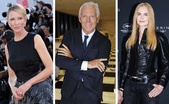 Addio a Giorgio Armani, da Cate Blanchett a Nicole Kidman: muse e star che ha vestito