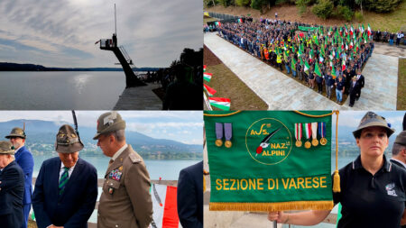 Biandronno: Raduno Alpini, l’orgoglio della Sezione di Varese