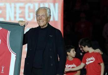Il saluto dell'Olimpia Milano: "Proteggeremo ciò che Armani ha costruito"