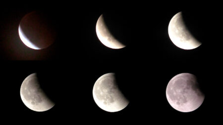 Varese: L’eclissi di Luna incanta tutta l’Italia