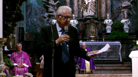 Varese: La commozione di Mario Monti per l’amico Alfredo