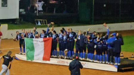 Softball: L’Italia campione d’Europa parla saronnese