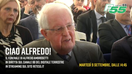 Varese: Ciao Alfredo! In diretta i funerali di Ambrosetti
