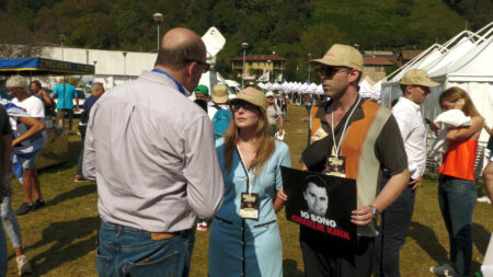 Pontida: Dagli USA al pratone, i ragazzi di Charlie Kirk